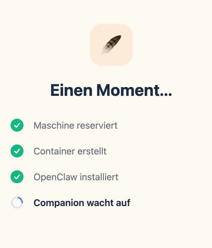 ClawCompanion Startup